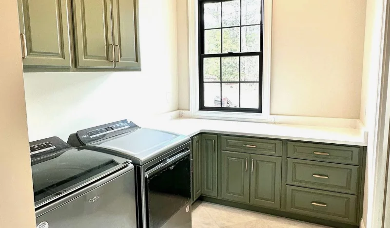 Custom Laundry Room Cabinets